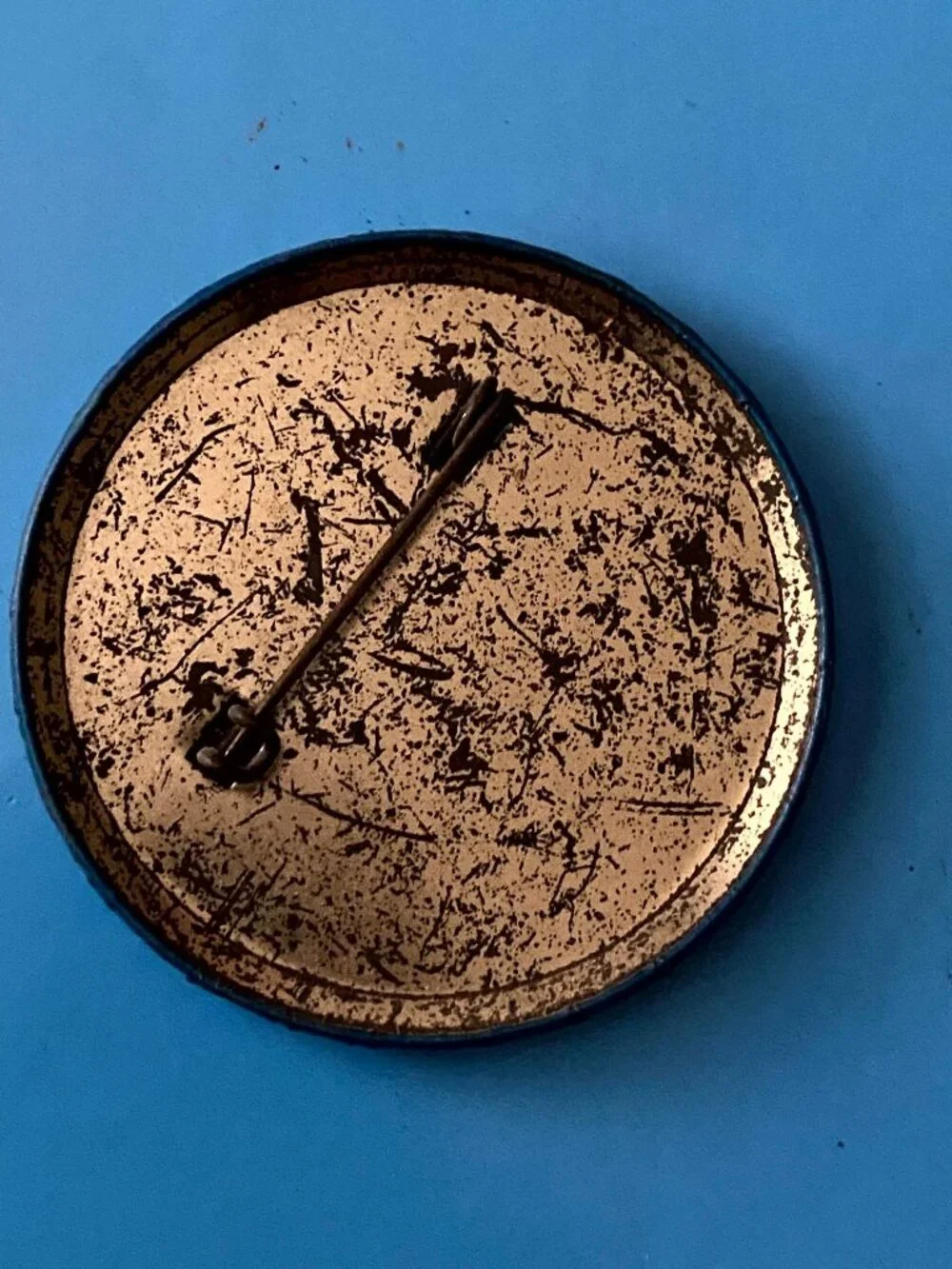 1857-1957 Cicero IL Illinois Centennial Shaver's Permit BUTTON PIN PINBACK